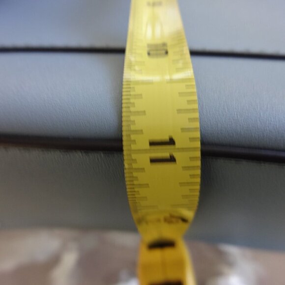 Bromen vegan  leather shoulder bag, blue ,snap closure, bottom feet studs ,NWOT - Picture 10 of 16